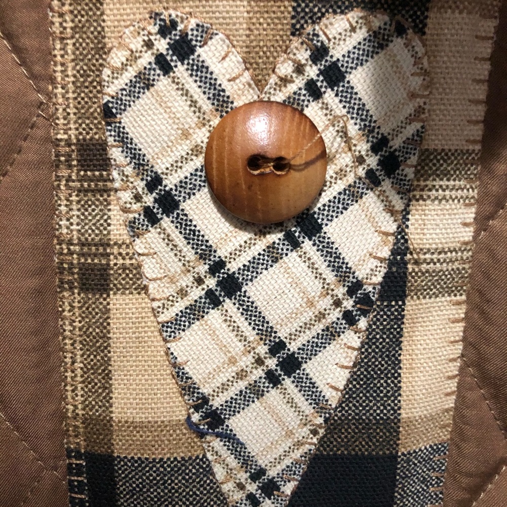 Country charm, quilted jacket